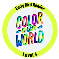 Early Bird Reader Level 4 Badge
