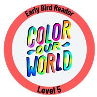 Early Bird Reader Level 5 Badge